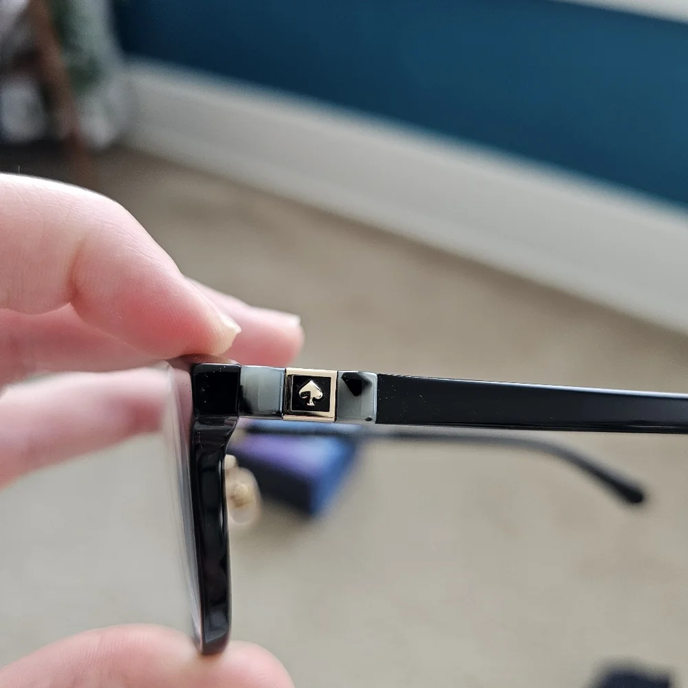 Kate Spade Genell eyeglasses full rim oval black 49-19-145